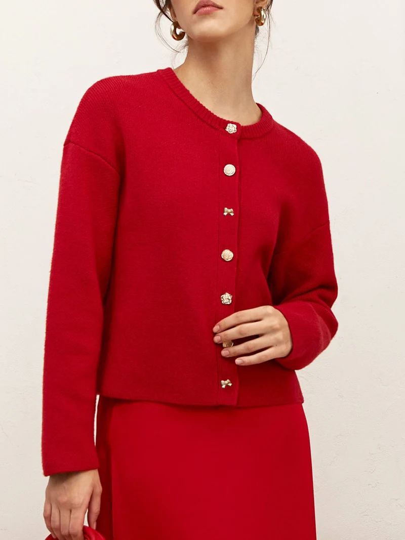 Thumbnail 4 - #24 Trending Womens Cropped Knit Sweaters Right Now