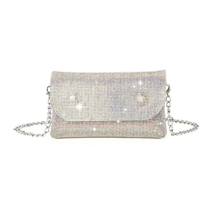 Women Evening Bag Wedding Gift Clutch Detachable Chain Shoulder Bags Handbag