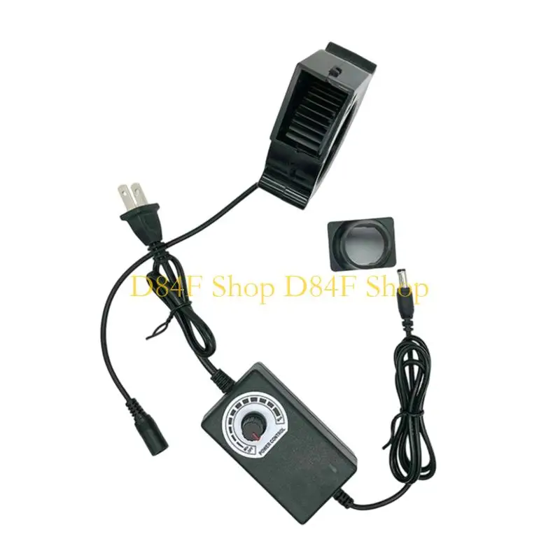 D84F BBQ 75mmx30mm Blower Fan, High Airflows For Charcoal Grill And Outdoor Cooking