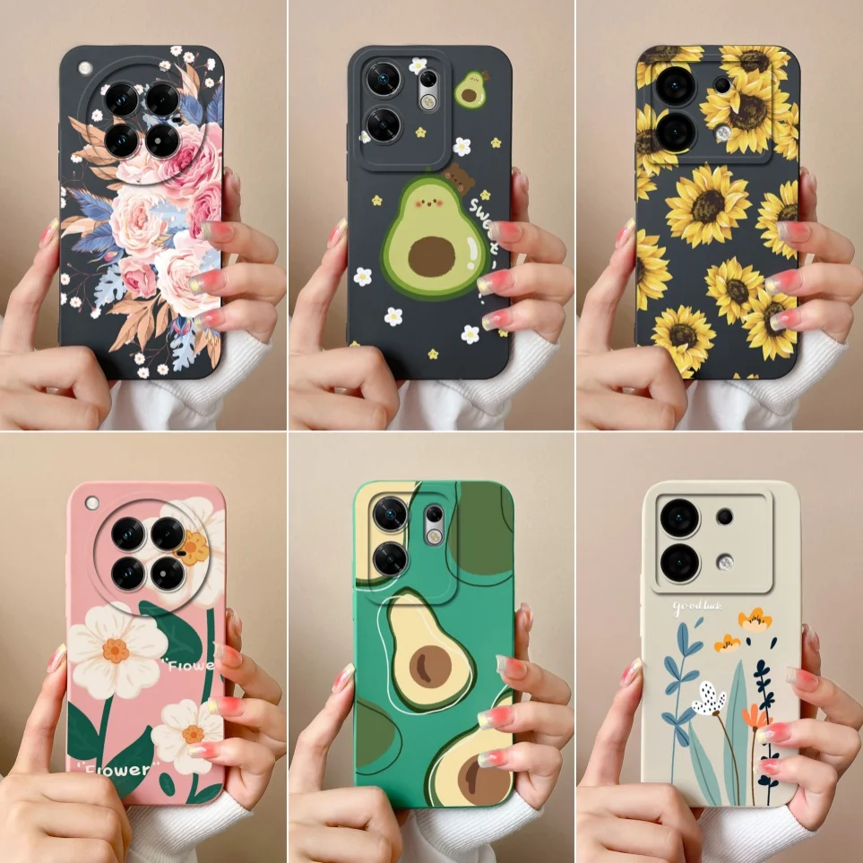 

Чехол для телефона Infinix Zero 40 Zero30 с популярными цветами, силиконовая мягкая задняя крышка для Zero40 Fundas Zero 30 Coque Infinix40 Carcas