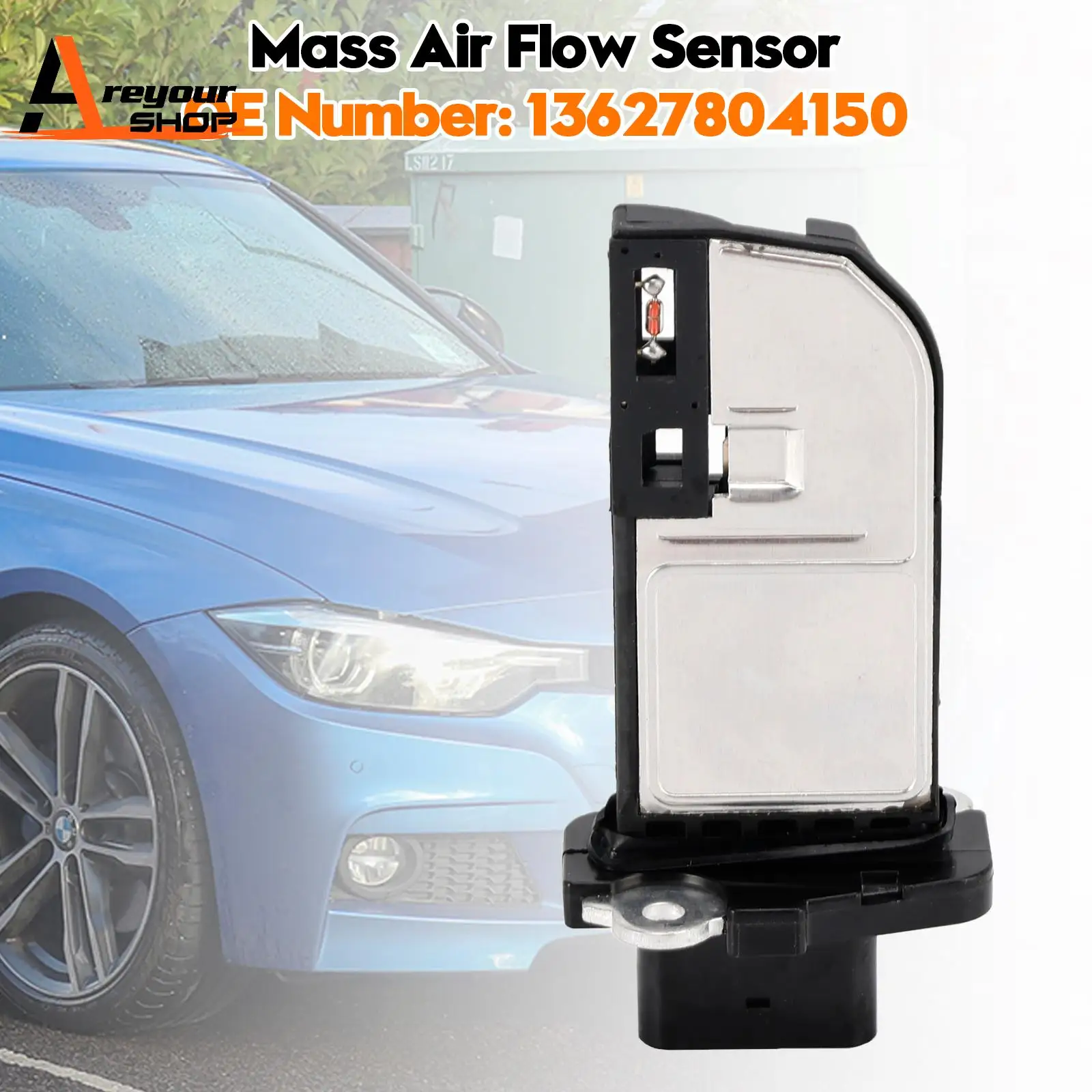 

Mass Air Flow Sensor 13627804150 for BMW F31 F30 F34 F32 F10 F11 F07 X3 X5