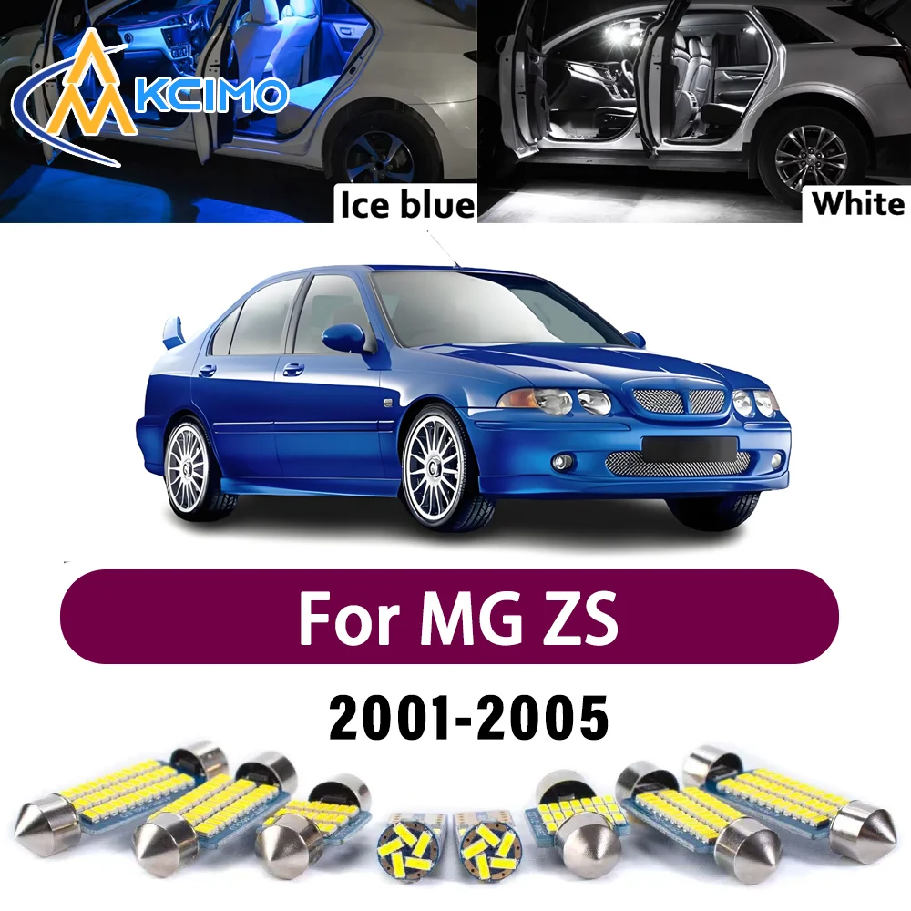 

New LED Canbus Interior Reading Dome Vanity Mirror Light Kit For MG ZS 2001-2005 Premium Safer Error-Free Easy Install Lights