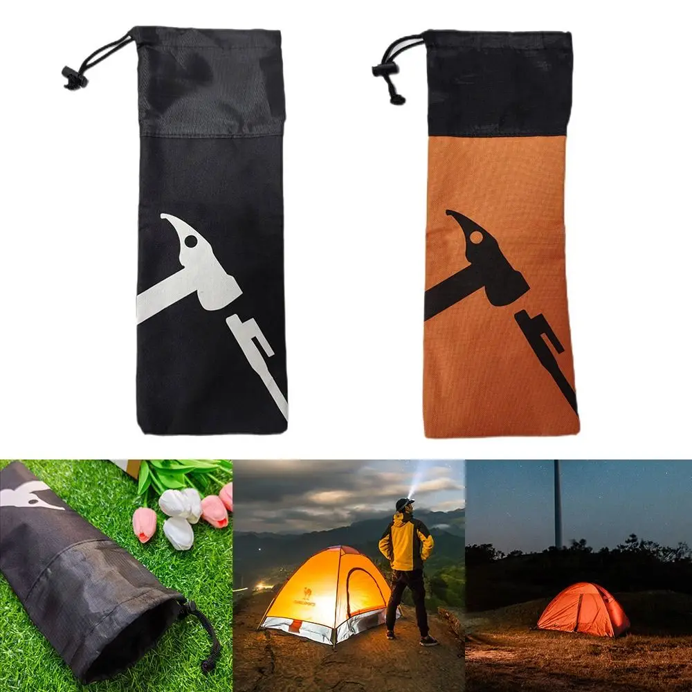 

Durable Waterproof Tent Storage Bag Large Capacity Nails Stake Hammer Storage Picnic Handbag Canopy Pole Bag Camping