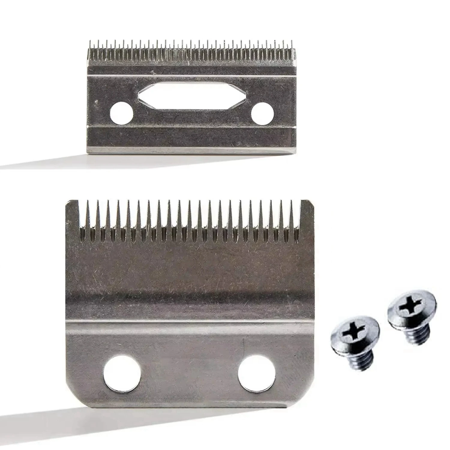 

Model 2161 - Professional 2-Hole Stagger-Tooth Replacement Blade Fit For Wahl 5 Star Series Cordless Magic Clip Hair Clippers