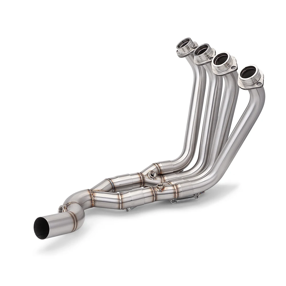 Tuyau d'échappement avant en acier inoxydable, calibre 45MM, pour YZF-R6 (2017 – 2022)