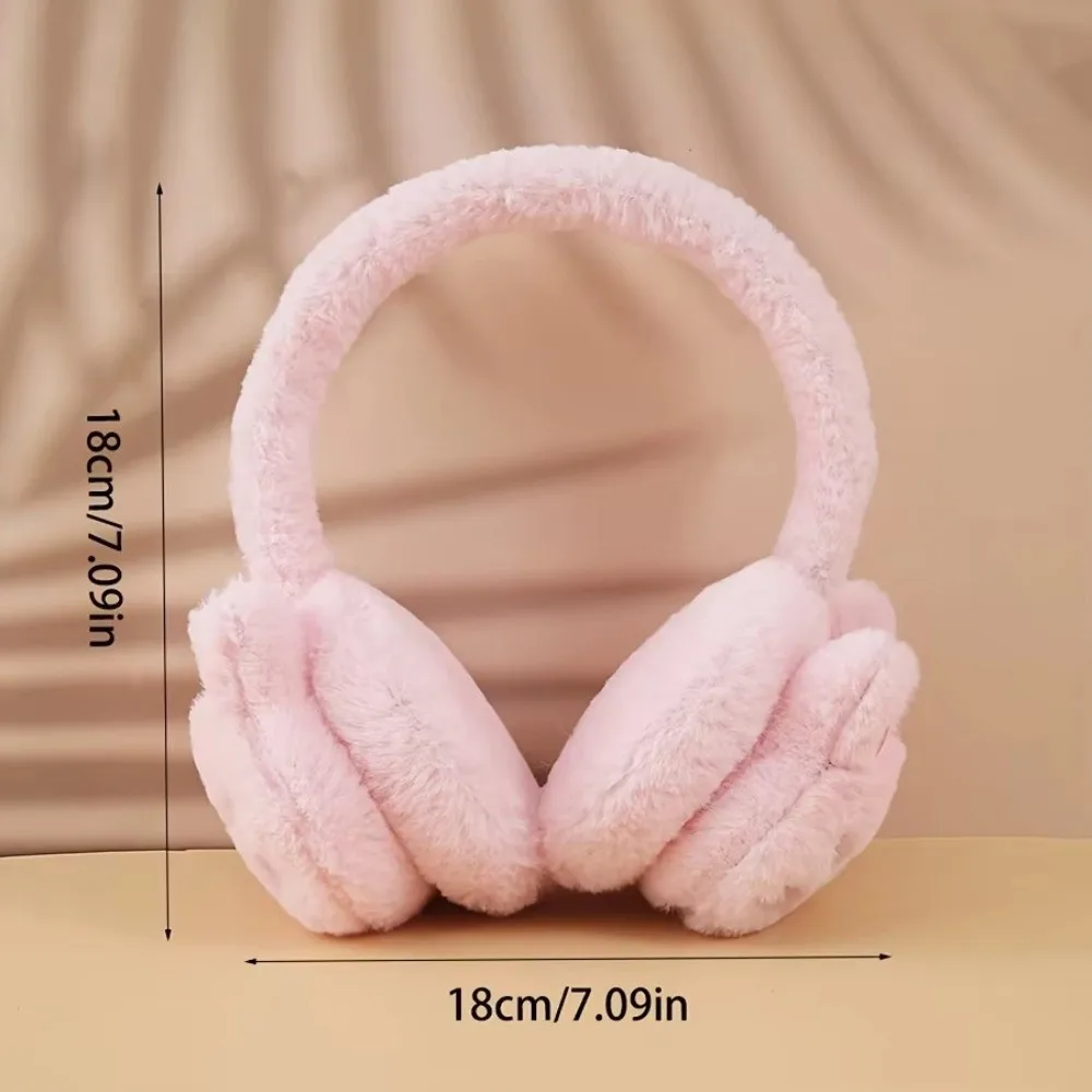 Moda Cartoon Cat Peluche Scaldino per le orecchie Peluche Antivento Paraorecchie invernali Protezione calda Copri orecchie addensato Tempo freddo