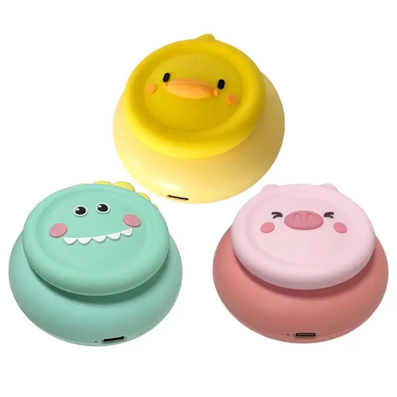 Cartoon Animals Shaped USB Hand Warmer 1800mAh Mini Portable Pocket Heater Rechargeable Great Gift For Girlfriend And Women