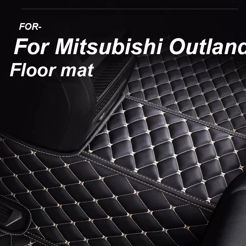 

LUXURY Hybrid Vehicle Car Mats For Mitsubishi Outlander PHEV GN 2022~2023 5seat Pad Car Floor Mats Tapis De Sol Car Accessories