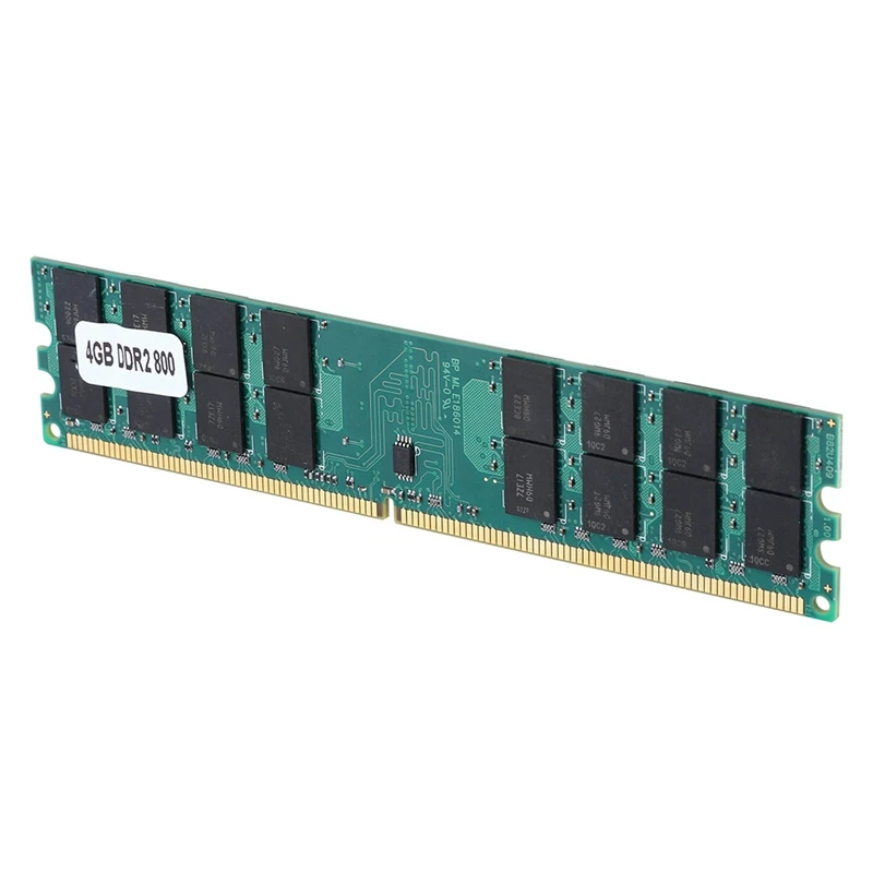 2X 4Gb 4G Ddr2 800Mhz Pc2-6400 Computer Memory Ram Pc Dimm 240-Pin Compatible Amd Platform For Amd