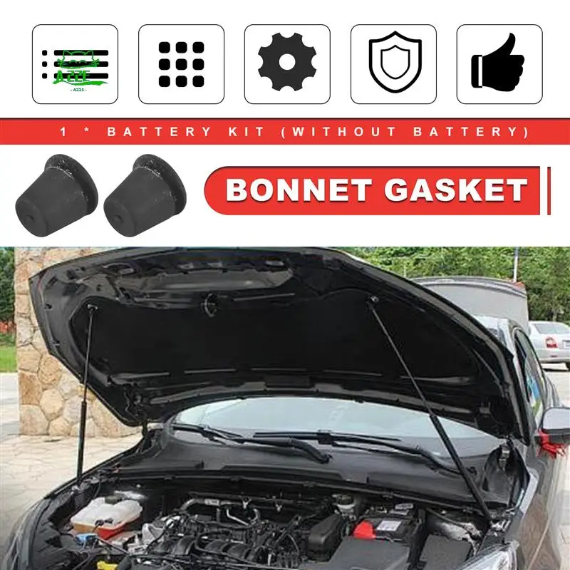 

A22E-2PCS Engine Hood Rubber Cushion Bonnet Gasket For HONDA CIVIC 06-15 CITY 2009-2014 ACCORD CRV 2007-2011 RL RLX TLX RDX