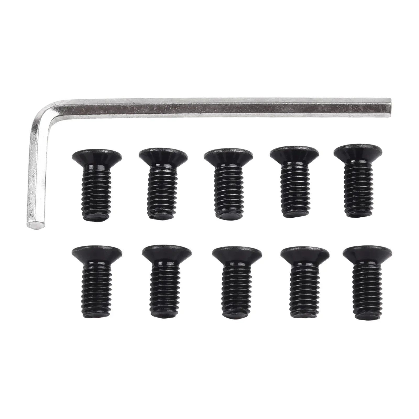 E-Scooter Bolts For Ninebot ES1 E ES4 Pole To Base Mounting Screws Kit Stainless Steel Bolts With Wrench E-Scooter Accessories