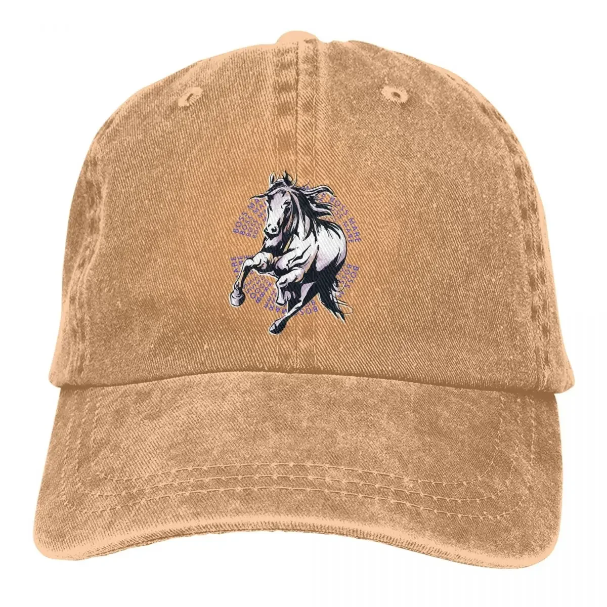 Mare Baseball Caps Peaked Cap Horse Riding Art Culture Sun Shade Hats for Men Women