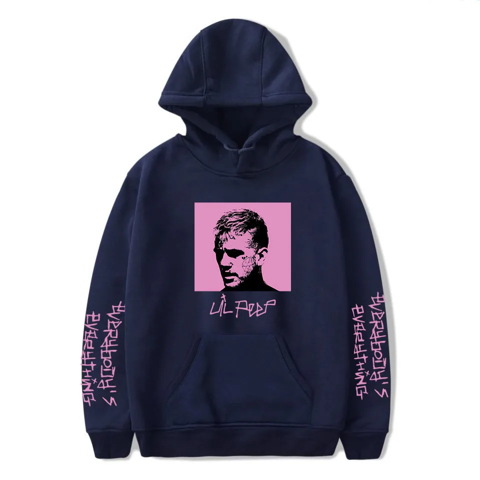 Lil Peep bluza z kapturem moda Hip Hop Vintage damska bluza z kapturem jesień Unisex ulica Harajuku moda męska bluza z kapturem