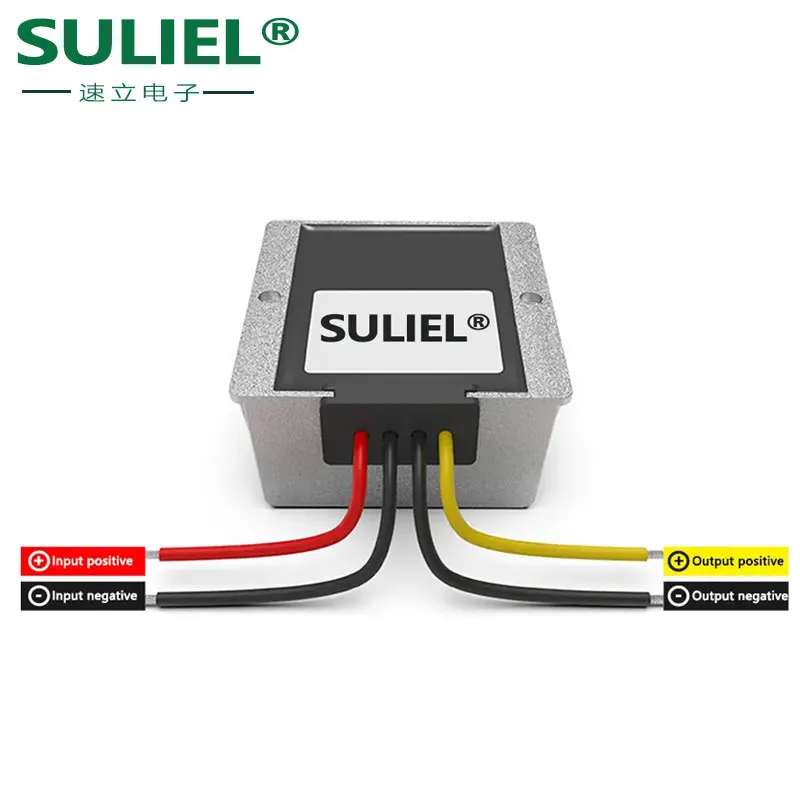 SULIEL 12V to 24V27V 28V 5A 8A 10A 15A 20A DC-DC boost converter voltage regulator boost power module automotive transformer