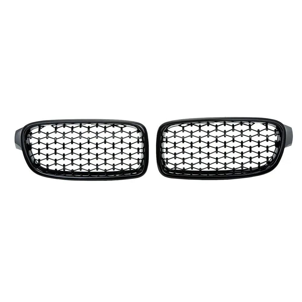 

Решетка для радиатора переднего бампера для BMW F30/31 2012-2017 51137260497 51137260498, глянцевая, черная, 1 пара