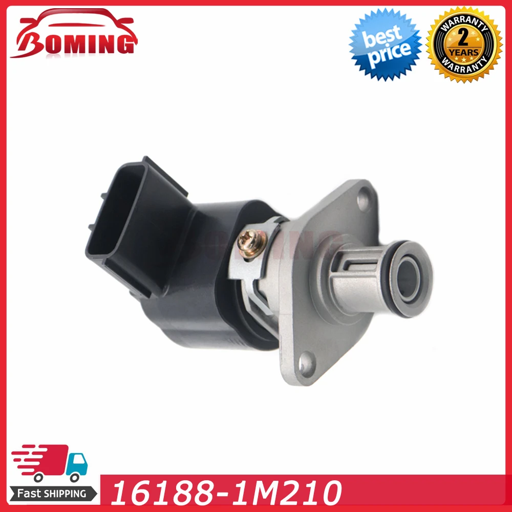 Idle Speed Motor Idle Air Control Valve IACV 16188-1M210 For Nissan Sentra 1.6L-L4 1995 1996 AC489 161881M210 A33630