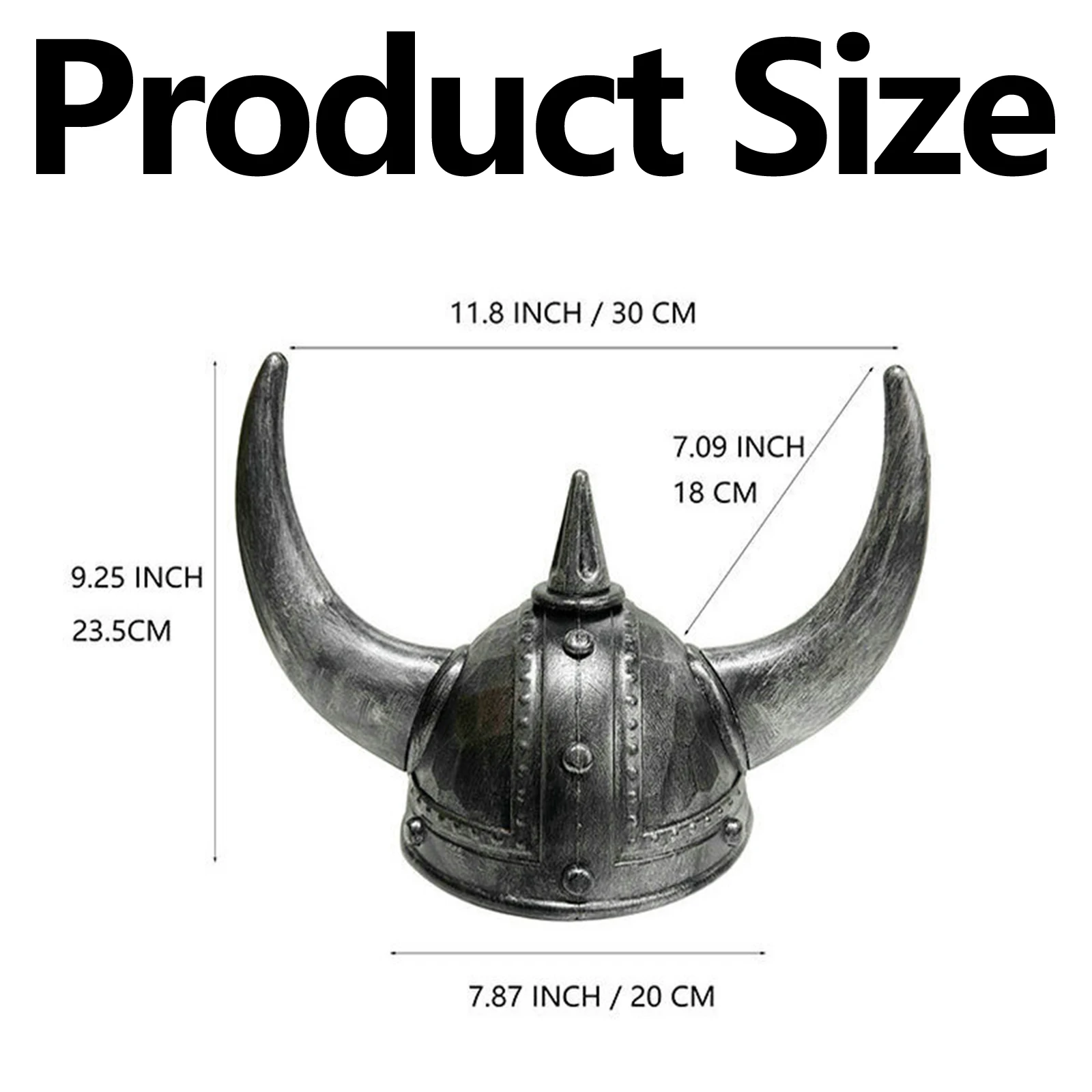 Men Women Medieval Viking Horned Hat Helmet Party Costume Accessories for Adults Halloween Cosplay