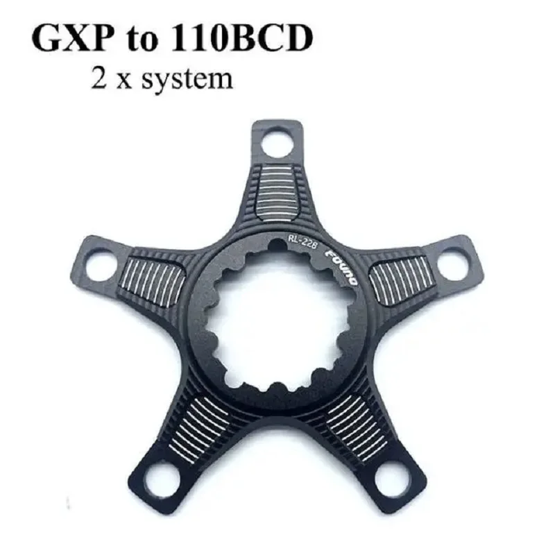 FOVNO Chainring Adapter For Spider To 104BCD 110BCD For Shiman Direct Mount Converter M6100 M7100 M8100 M9100 12S