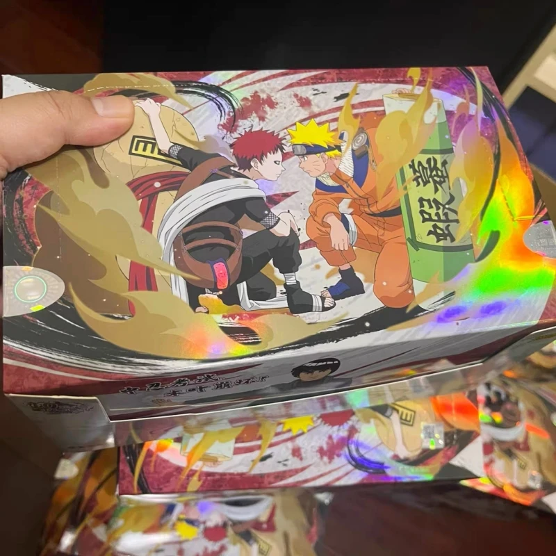 

KAYOU оригинальные карты Наруто, коллекция аниме, коробка для карт, седьмое издание, борьба с главой, Pro Chapter Ninja World, детские игрушки, игра в подарок