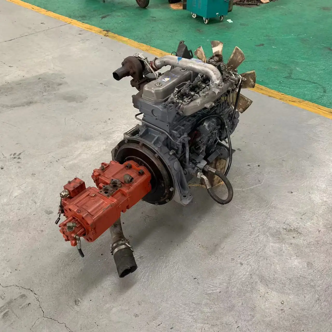 Used Diesel Engine Water Pump For Isuzu 4 HF1 4JB1 4BG1T Engine For Excavator