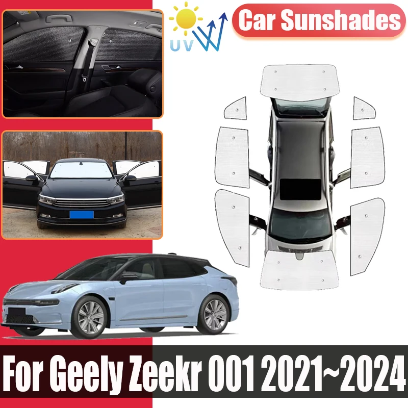 

Car Covers For Geely Zeekr 001 2021 2022 2023 2024 Auto Full Coverage Sunshade Anti-UV Sun Visor Heat Insulation Accessories