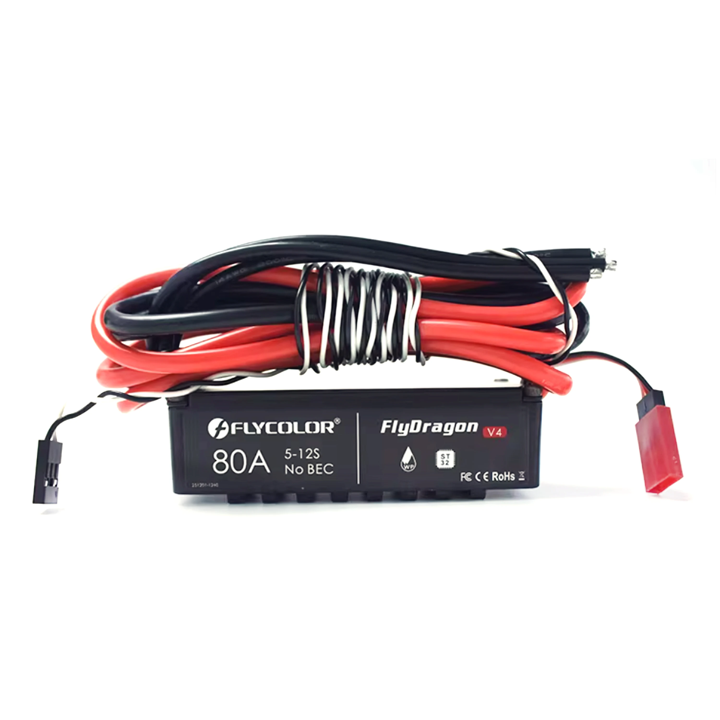 Flycolor FlyDragon 80A V4 ESC Plastic 5-14S Multi-Rotor Brushless Speed Controller for Quadcopter UAV Drone RC Parts