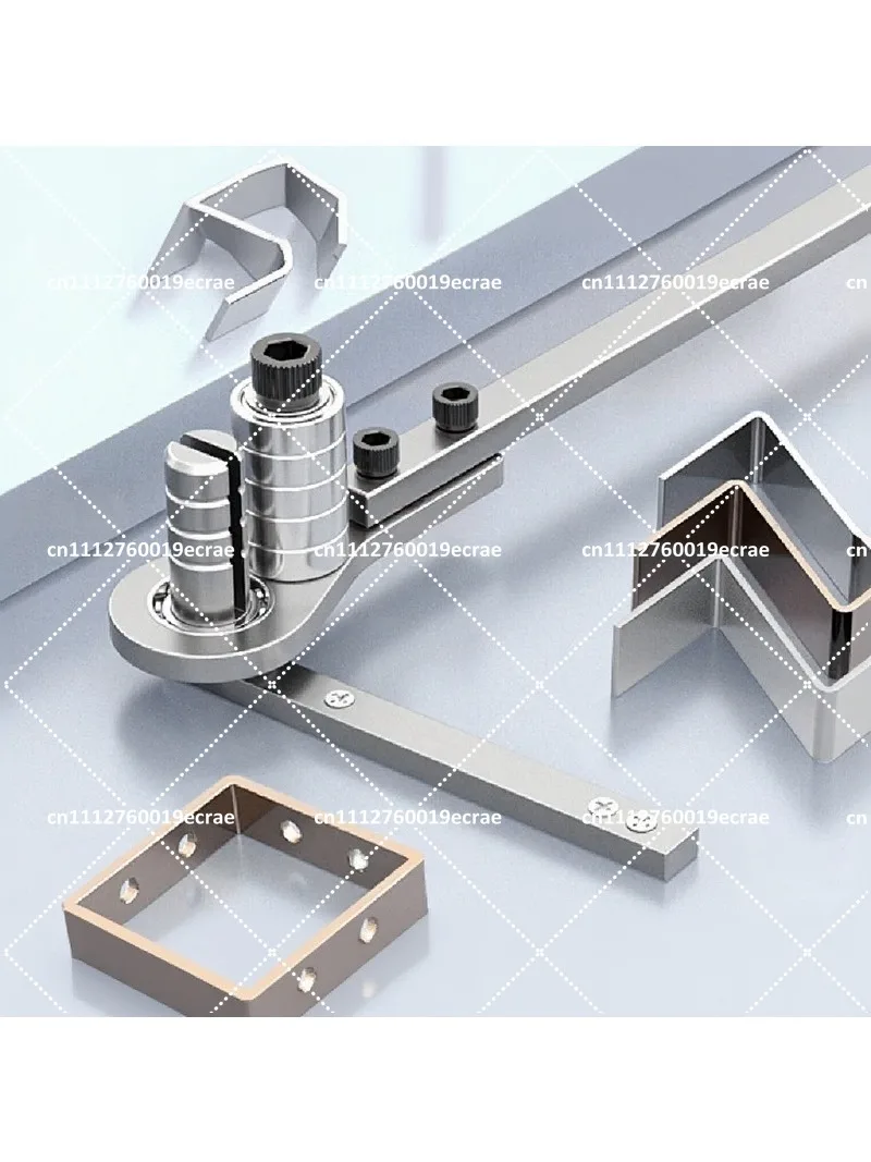 Manual Iron Block Bending Machine for Steel Plate, Wire, and Sheet Metal - DIY Furniture Art Bending Tool