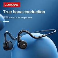 Lenovo X4 X5 Bone conduction Headphone Sport Running IPX8 Waterproof Bluetooth Headset Wireless Earphone 8GB Storage With Mic