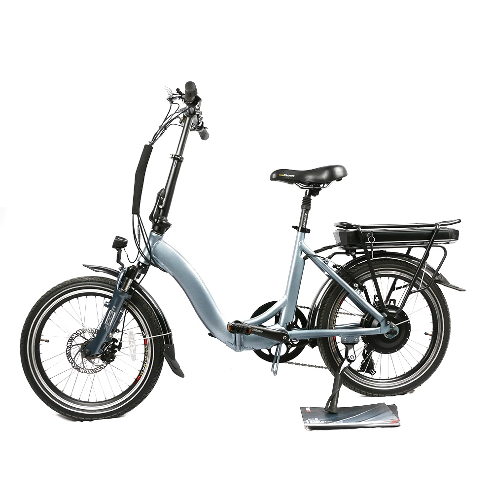 Nice Looking in 2025 20 Inch Electric Folding Bike Aluminum Alloy Solid Frame City Electric Bike High Quality E Bike Adult