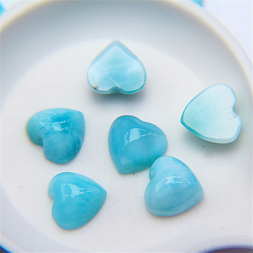 Natural Sea Stone Bare Stone Heart Turtle Grain Clear