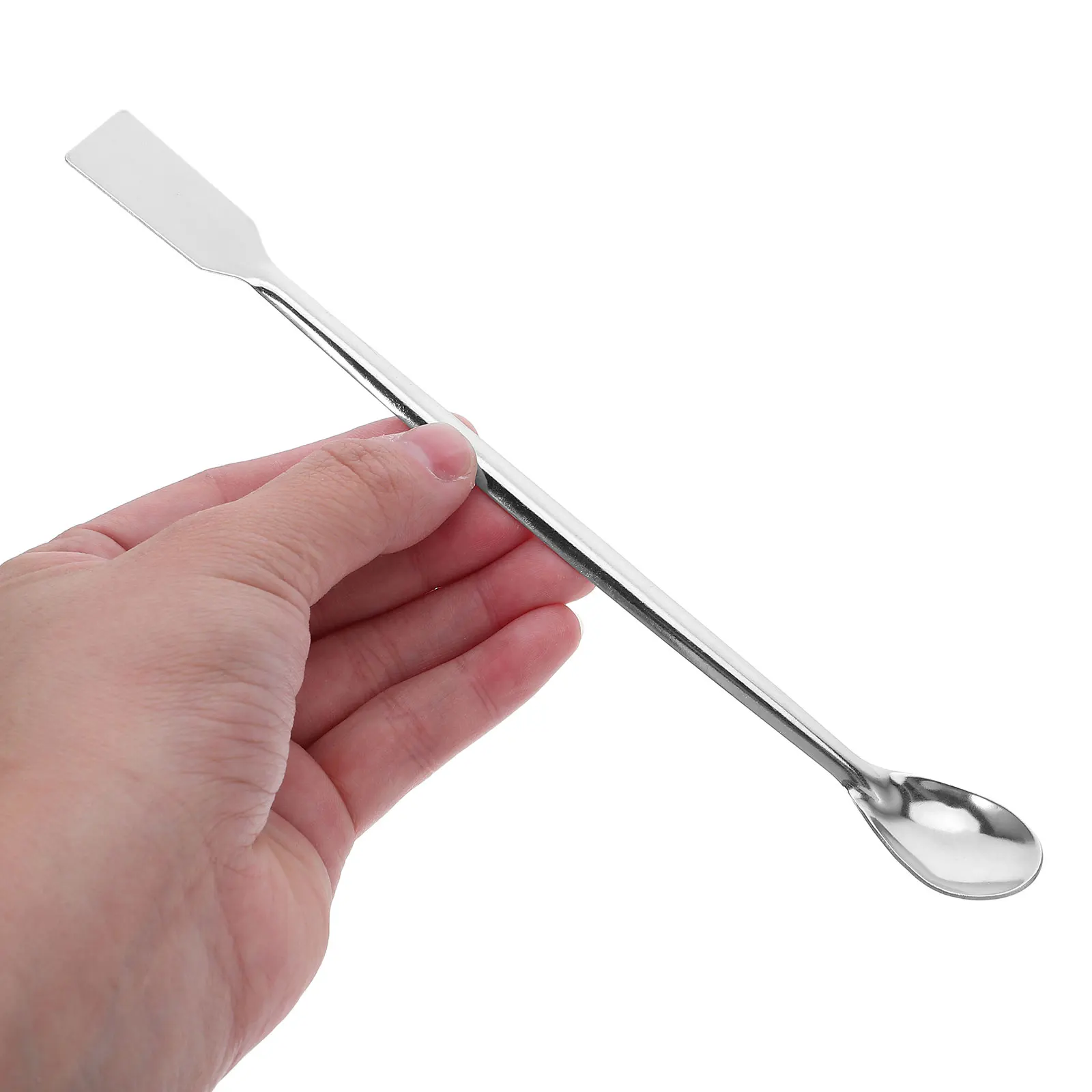 

12 Pcs Laboratory Mixing Spoon Stirring Spoons Spatula Stainless Steel Sampling Accessory