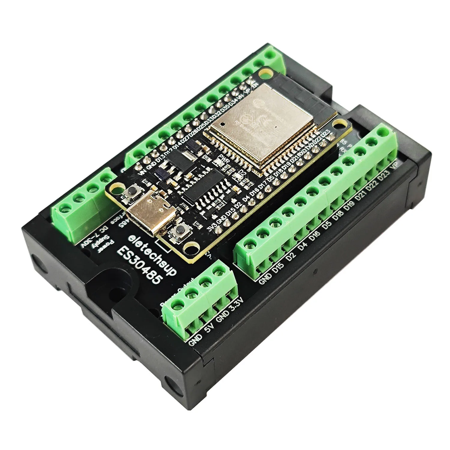 

ESP32 Development Board with WIFI, Bluetooth, and RS485 Expansion for Simple PLC 485 AI AO DI DO Module in Variable Transformer