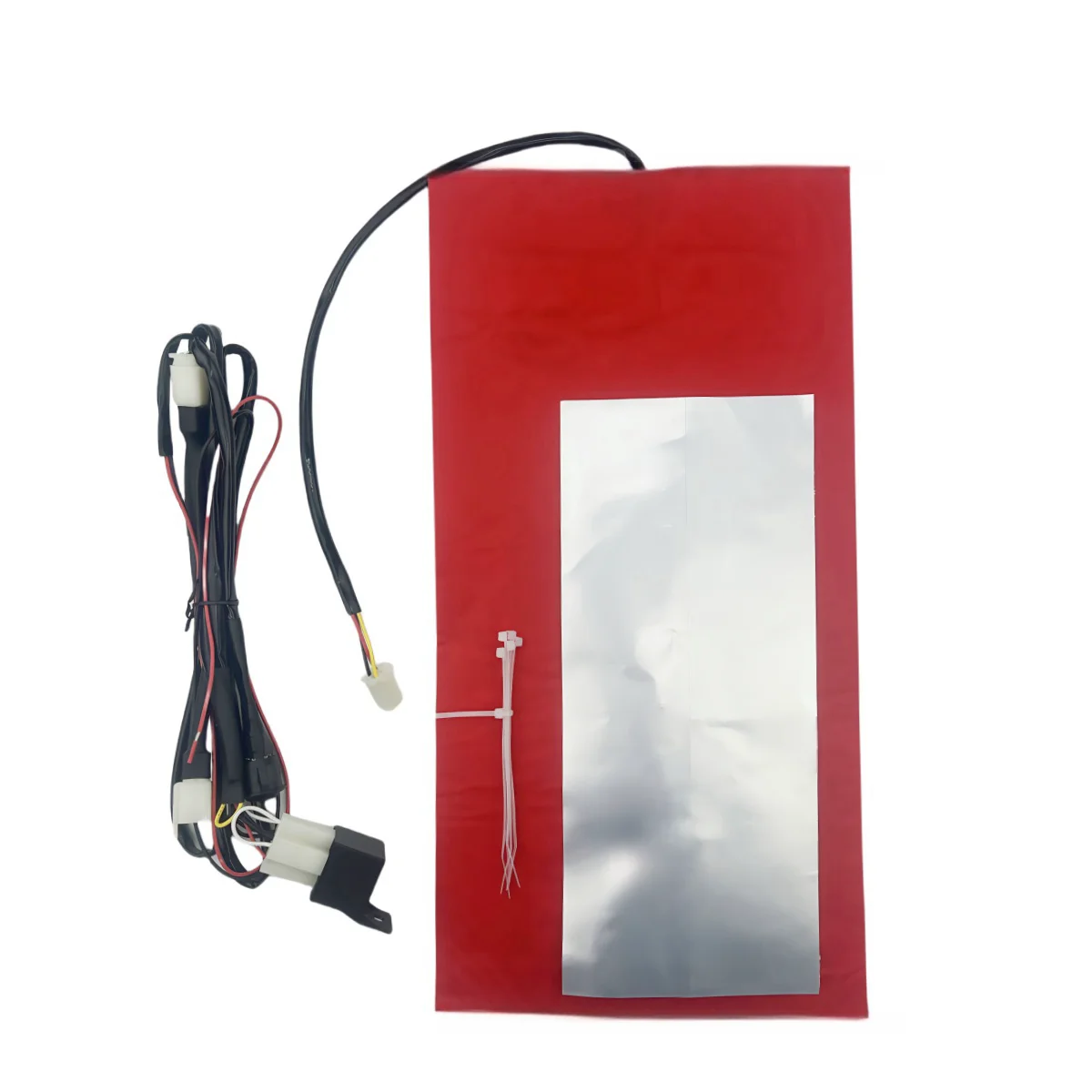 Motorcycle seat heating kit with waterproof universal heating seat heating pad, motorcycle circular control switch