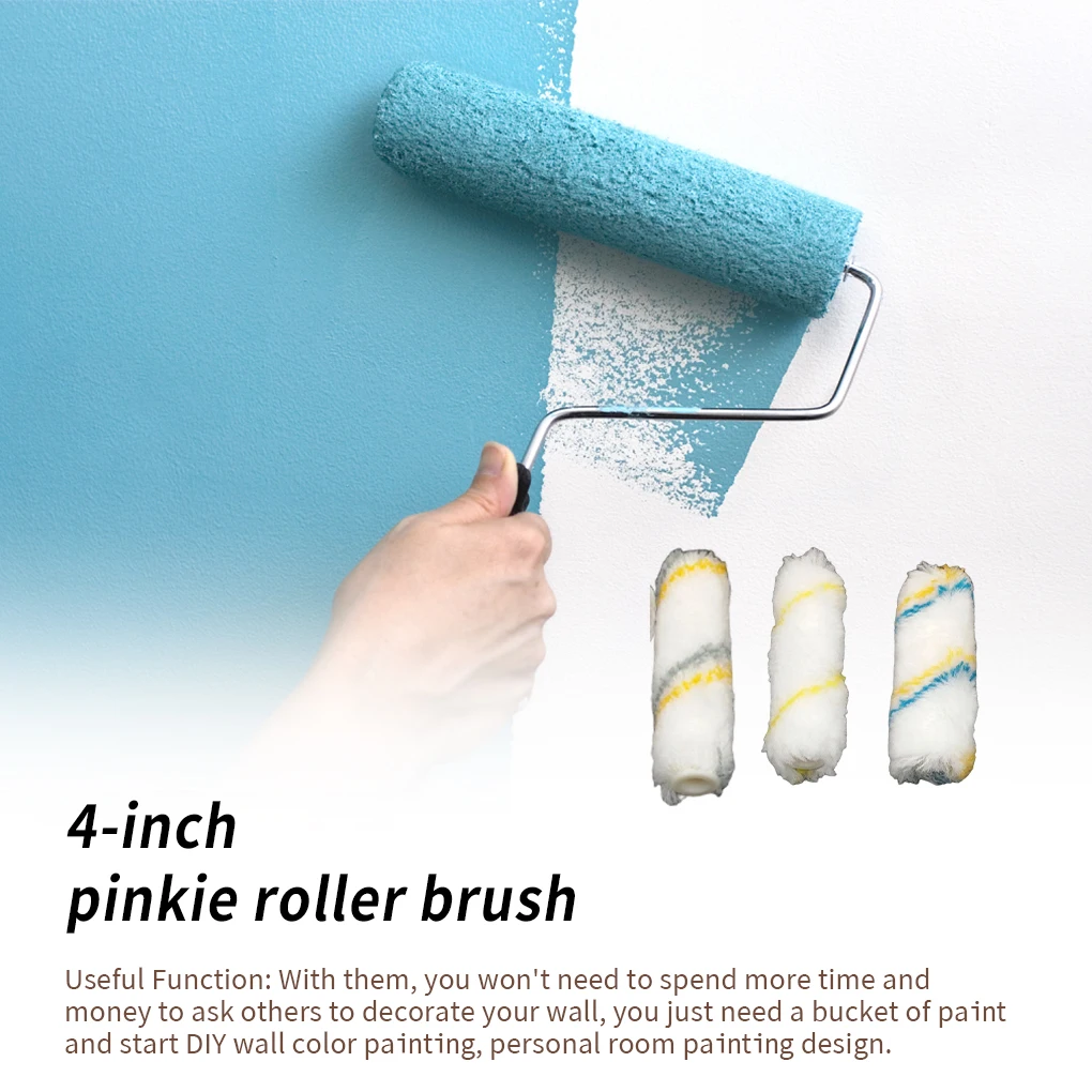 10Pcs Multifunctional Paint Corner Roller Brush Wall Tool Sets Home