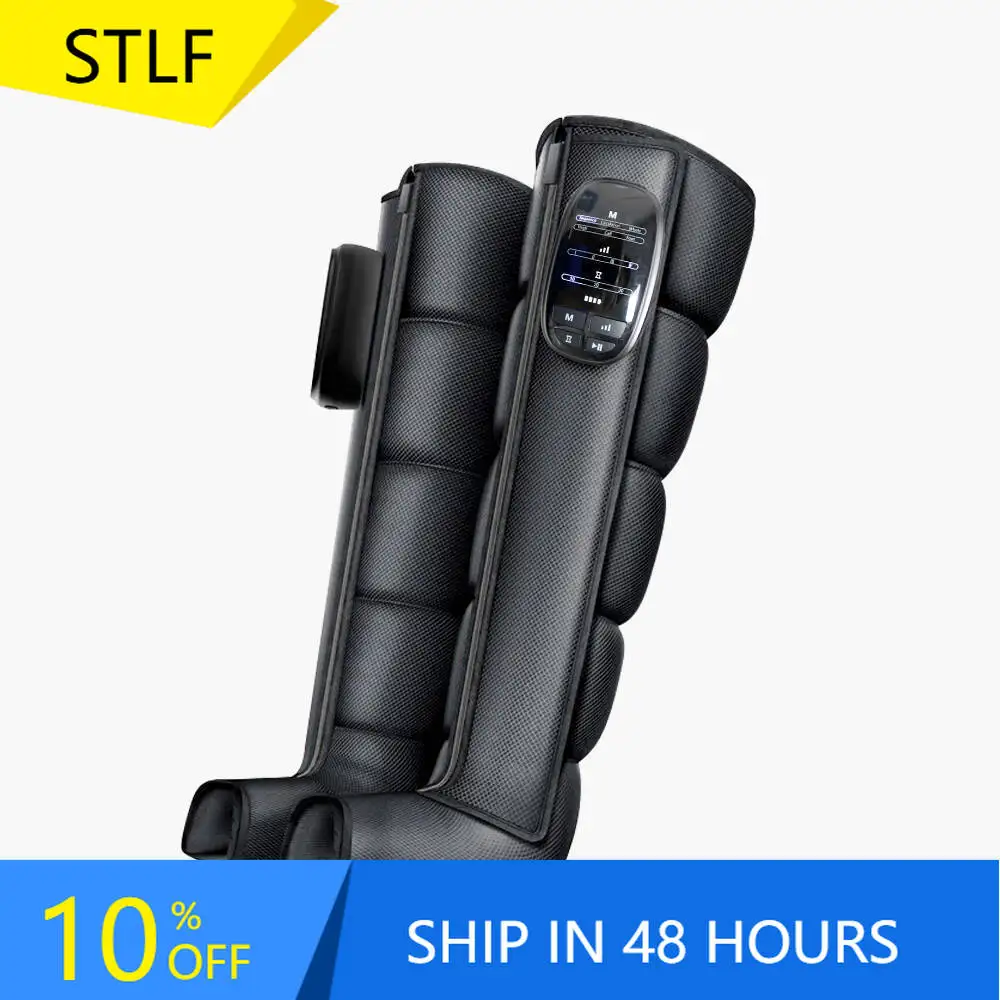 

STLFRechargeable Air Compression Leg Massager Foot Massage Recovery Boots Relieve Leg Fatigue And Relax The Muscles