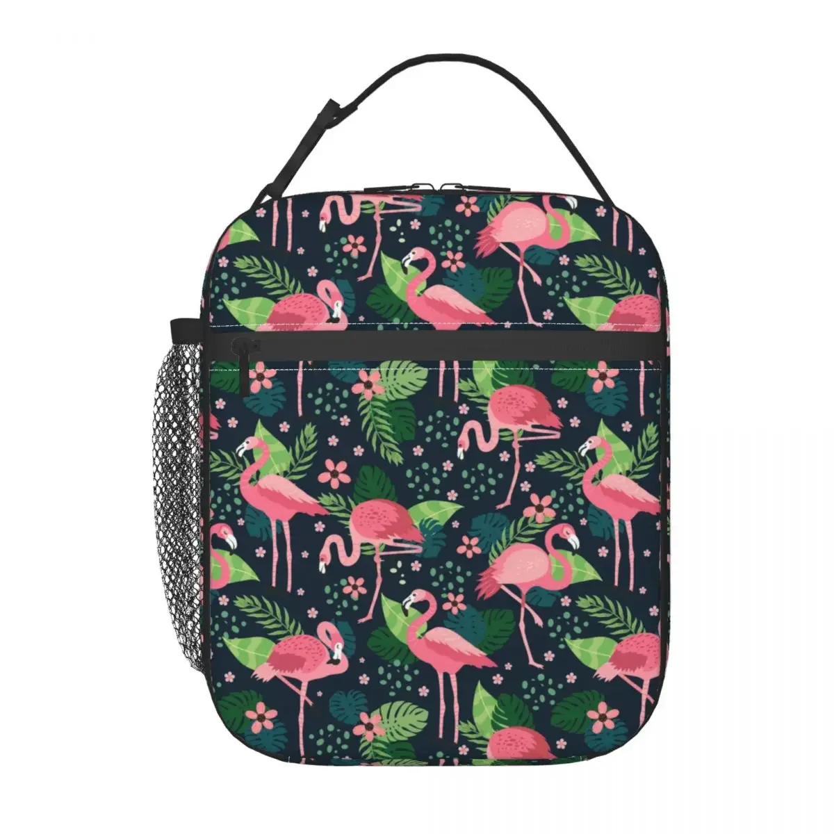 

Exotic Birds Lunch Bag Tropical Flowers Casual Lunch Box For Men Picnic Portable Cooler Bag Oxford Custom Tote Food Bags Xmas