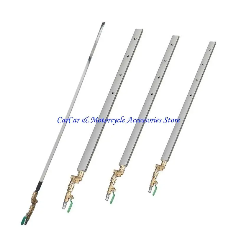 

G5AD Стальной радиатор для очистки палочки с 180 градусов вращающейся головки и насадки высокого давления для промывки радиатора