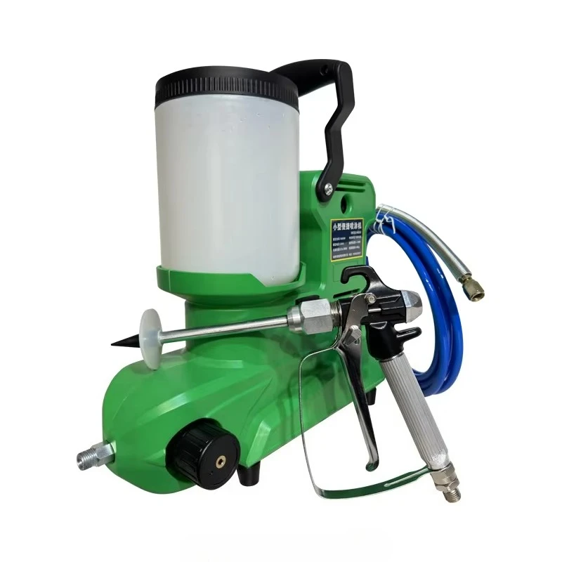 Small High-pressure Tile Hollow Drum Grouting Machine Multifunctional Spraying Machine Power Spray Guns High Efficiency