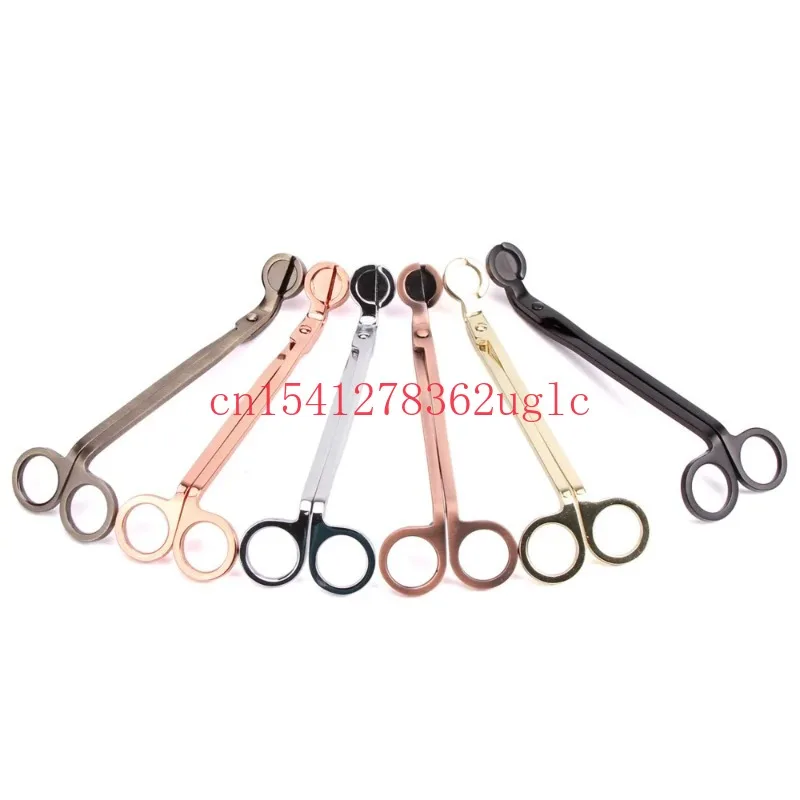 50pcs Multicolor Stainless Steel Incense Tool Candle Wick Scissors Tool Tool