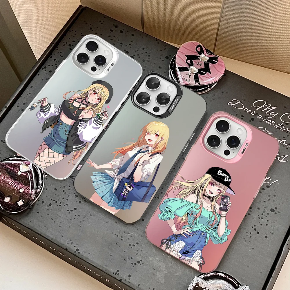 My Dress-Up Darling Phone Case For IPhone 16 15 14 13 12 11 Pro Max X XR XSMAX 8 7 Plus Matte Shockproof Back Cover