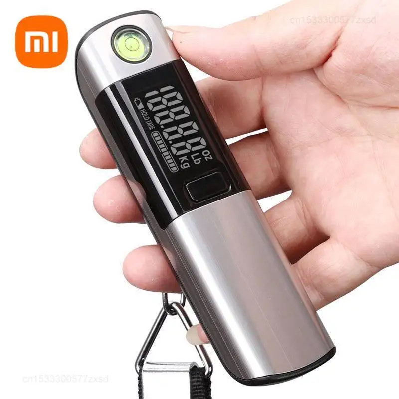 Xiaomi Portable Electronic Scale 50kg LCD Display Travel Mini Luggage Hook Scale High-precision Spring Scale Weighing Measure