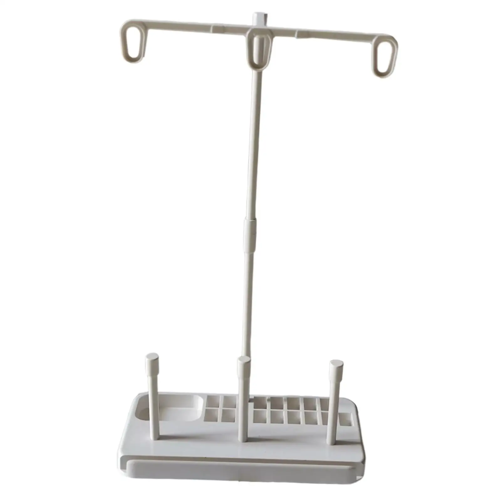 Plastic Thread Stand-3 Spools Holder Sewing Machine Accessories for Embroidery Sewing Quilting and Serger Machines