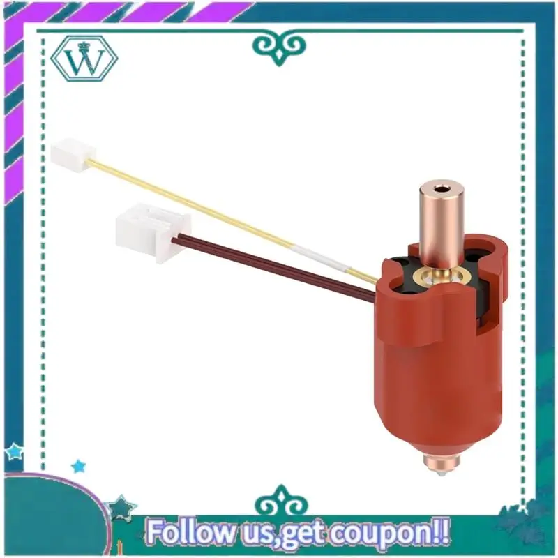 

A75Q-для Creality K1 Нагревательный блок, комплект обновления Hotend для 3D-принтера K1, K1 Max, более быстрая скорость, высокий расход