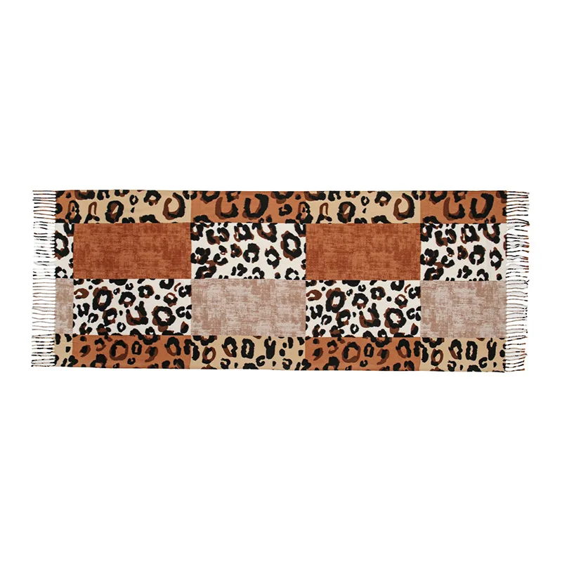 Leopard Scarf For Women Warm Winter Cashmere Pashmina Scarves Shawls Female Thick Blanket Wraps Bufanda Pashmina Female Stoles