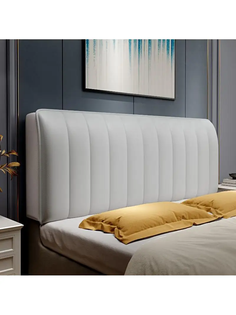 new-2025-european-style-luxury-leather-bed-head-cover-waterproof-dustproof-thickened-full-wrap-soft-backrest-cover-slipcover