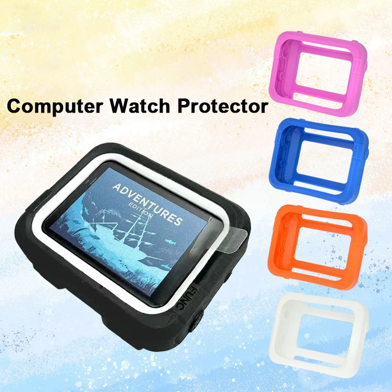 New Scuba Diving Silicone Protector Cover Diving Computer Watch Silicone Cover Compatible For PEREGRINE Diving Computer Watch
