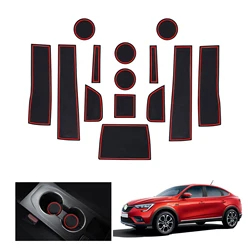 RUIYA for Renault Arkana 2020-2025 2026 Car Door Groove Mat Anti-slip Slot Pad Auto Interior Renault Arkana 2026 Accessories