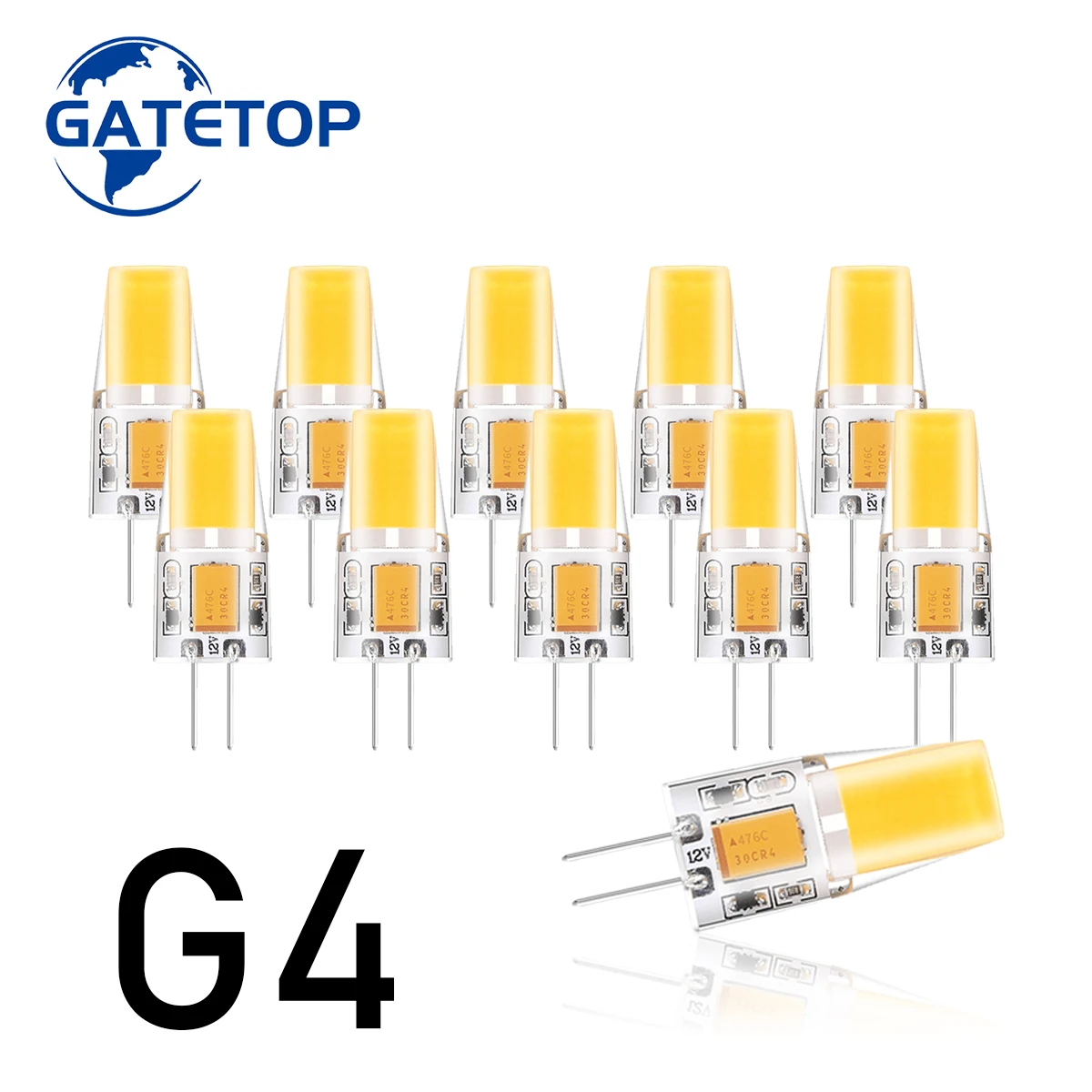 

1-10PCS Corn Light G4 COB Lamp LED AC/DC 12V 2.5W Spotlight Chandelier Bulb Replace Halogen Lamps Cold/Warm White