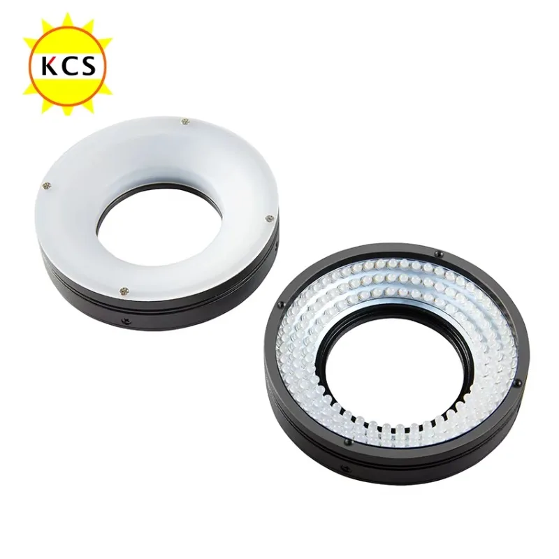 Industriekamera Produkt Visuelle Inspektion Maschine Vision Ringlicht LED Runde visuelle Lichtquelle mit DC-Stromversorgung