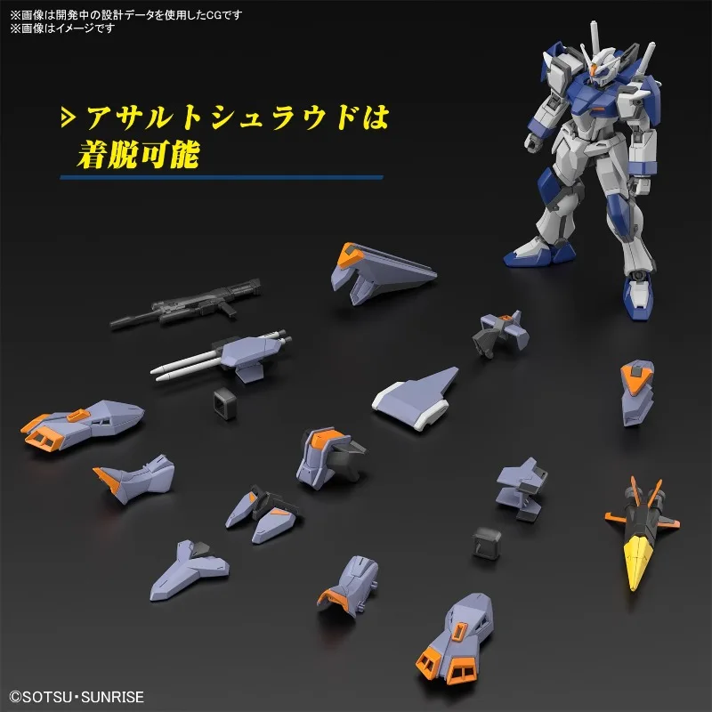 Bandai Hg HGCE Duell Blitz Thunderbolt Gundam Samen Theater Version Montage kann ein Modell Dekoration Geschenk Spielzeug tun